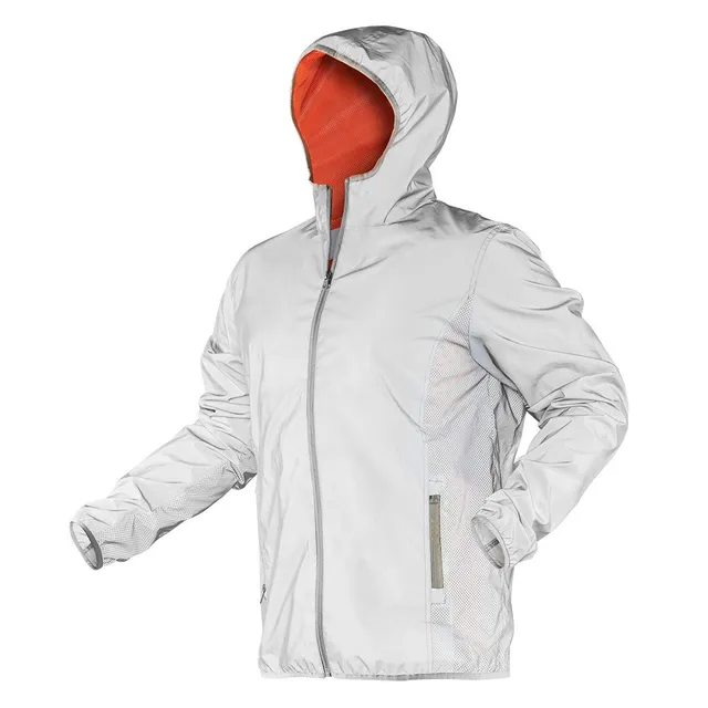 NEO TOOLS veste coupe-vent running réfléchissante XL capuche