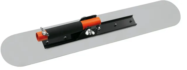 Mondelin lisseuse ronde inox 70 cm manche télescopique
