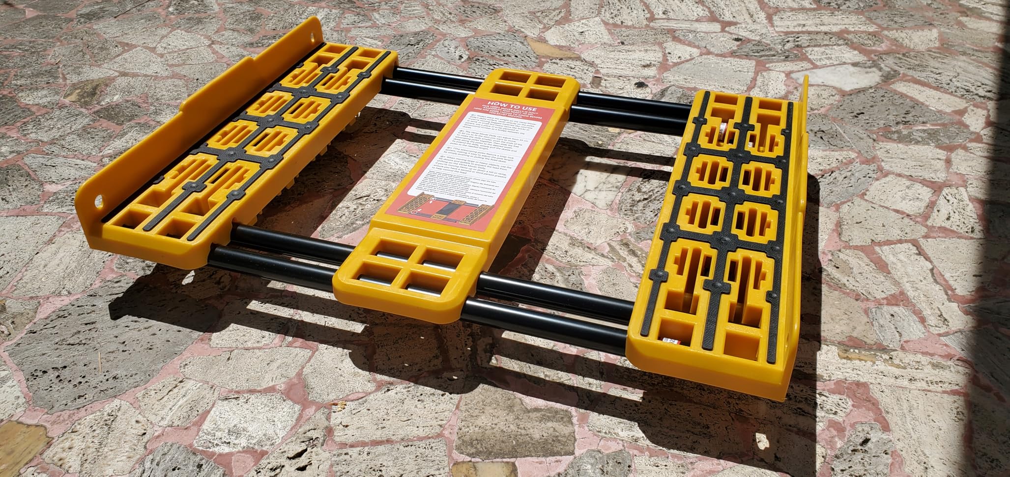 Oneon chariot transport réglable 91 cm 907 kg