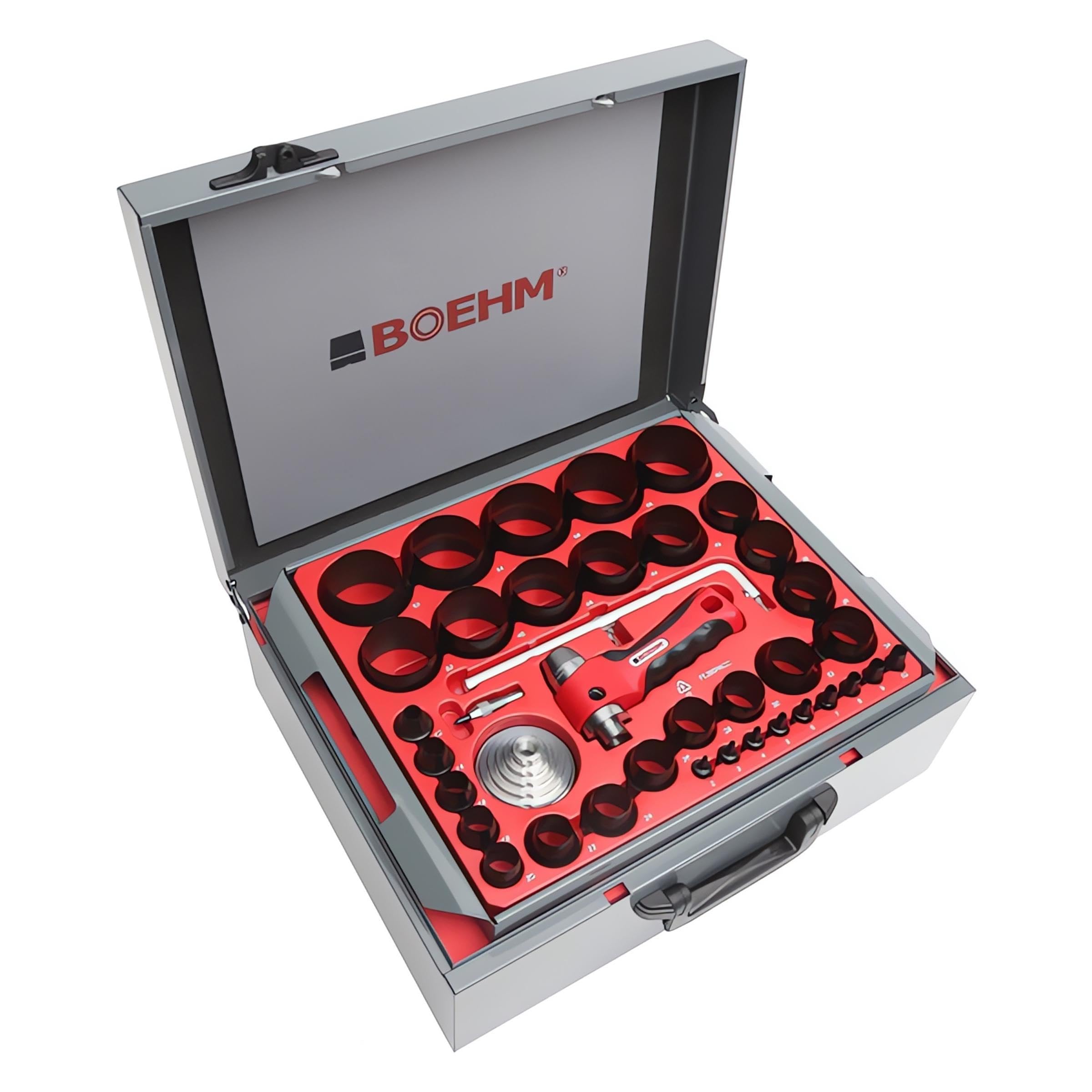 Boehm coffret emporte-pièces 2-50 mm 29 pièces