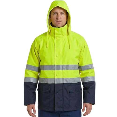 NEO Tools 81-721 veste haute visibilité jaune fluo imperméable