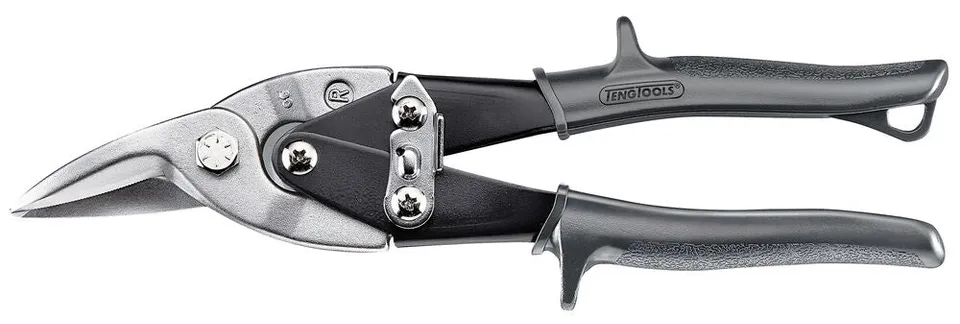 Teng Tools cisaille à tôle 10" coupe droite démultipliée