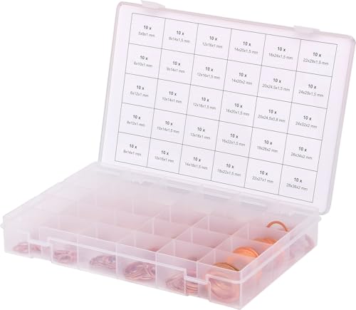 KS Tools 970.0140 assortiment joints cuivre 300 pièces