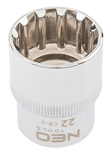 NEO TOOLS 08-594 douille 22 mm 1/2" courte