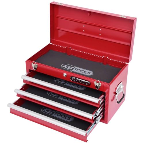 KS Tools 891.0003 coffre à outils vide 3 tiroirs acier