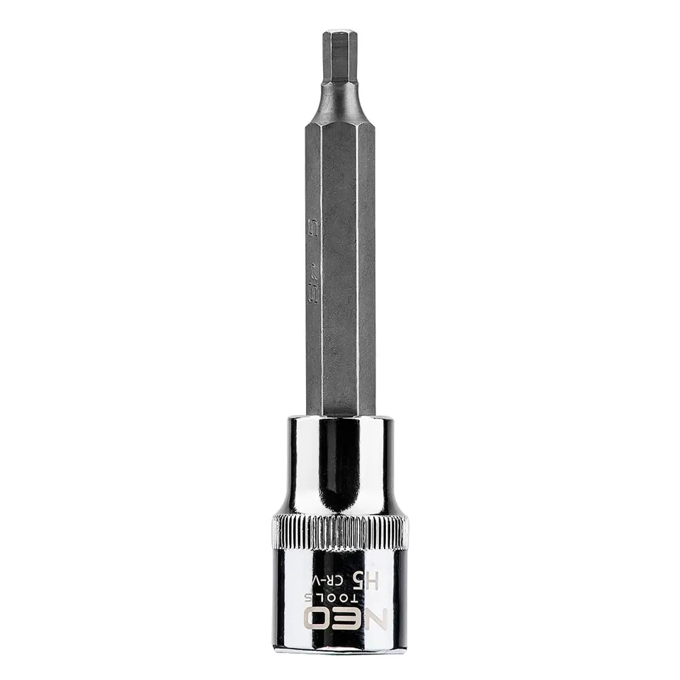 NEO TOOLS douille à embout six pans H5 1/2" 100mm DIN