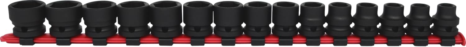 KS TOOLS 515.0055 jeu douilles à chocs courtes 1/2" 6 pans