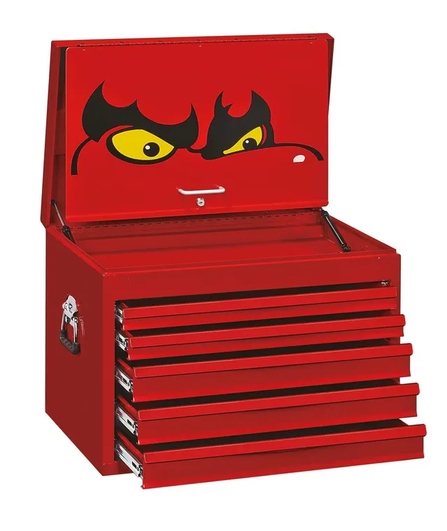 Teng Tools Classic servante 5 tiroirs 26" rouge