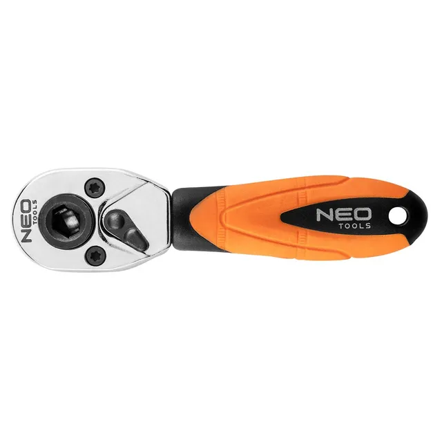 NEO TOOLS cliquet réversible 72 dents 1/4" douilles