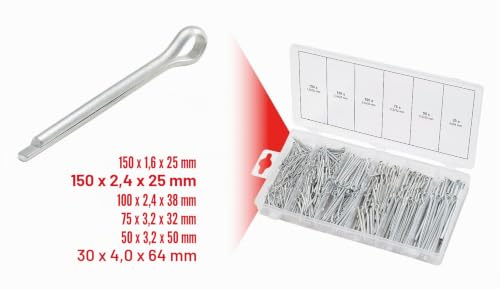 KS Tools 970.0080 goupilles fendues 555 pcs