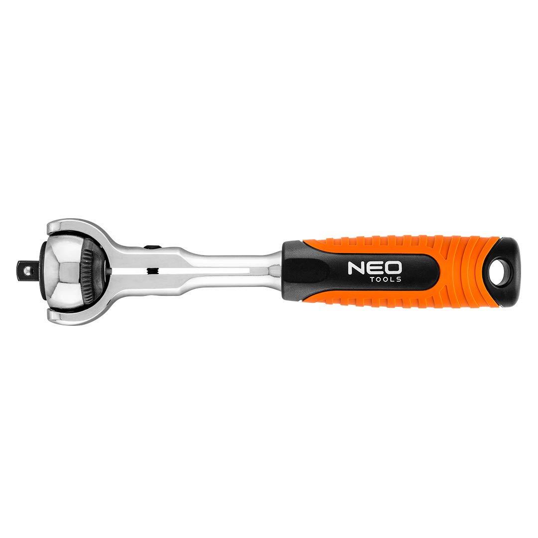 NEO Tools 08-502 cliquet 1/4" 150 mm 72 dents