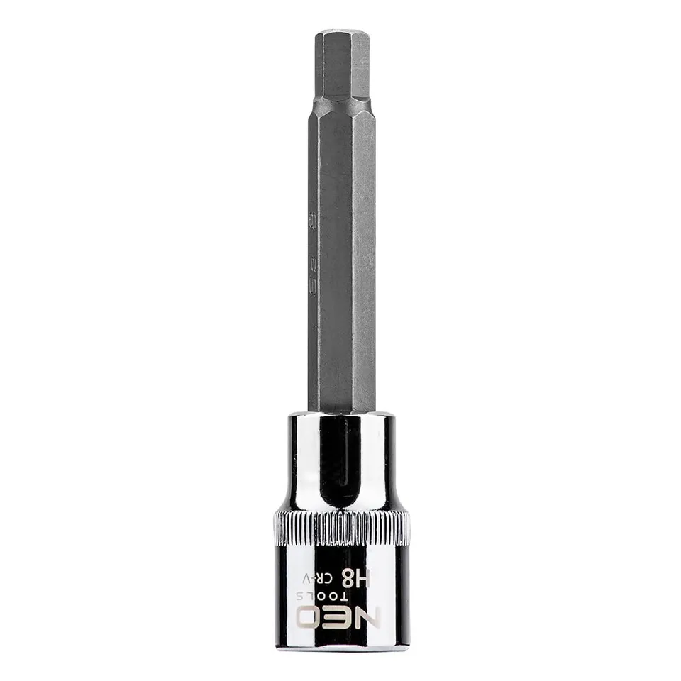 NEO TOOLS 08-783 douille Allen H8 1/2" 100 mm acier