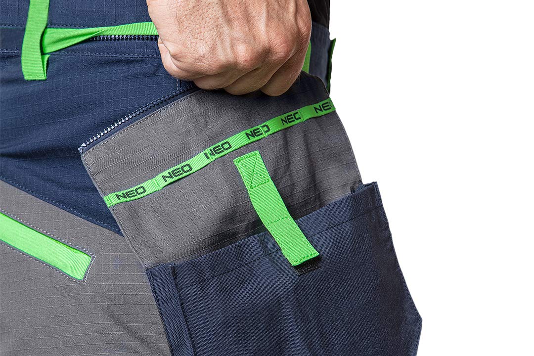 NEO TOOLS Pantalon Cargo de Travail M Slim