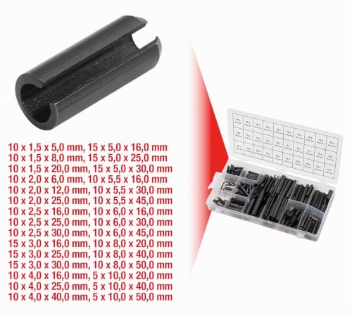 KS Tools 970.0020 assortiment goupilles élastiques 315 pcs