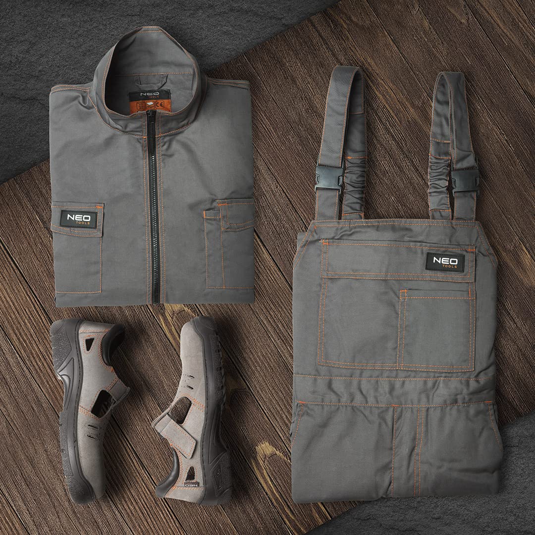 NEO TOOLS Cargo pantalon travail homme L coton ripstop