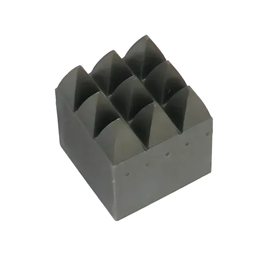 Guillet Boucharde cône G 35x35 acier pierre tendre