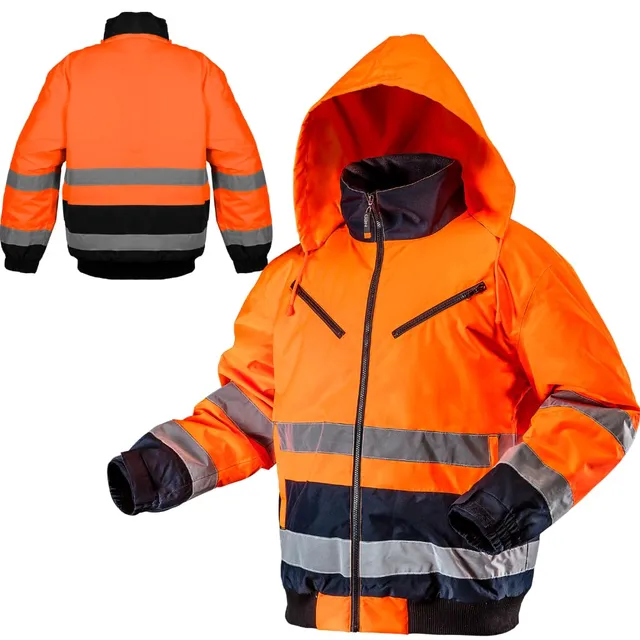 NEO Tools Parka Travail Jaune Fluo Homme