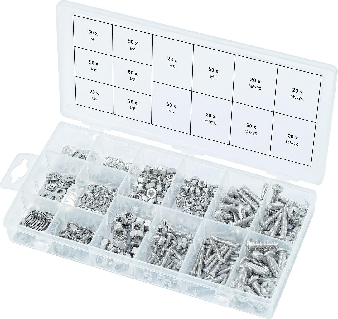 KS Tools 970.0510 assortiment vis inox 475 pcs atelier
