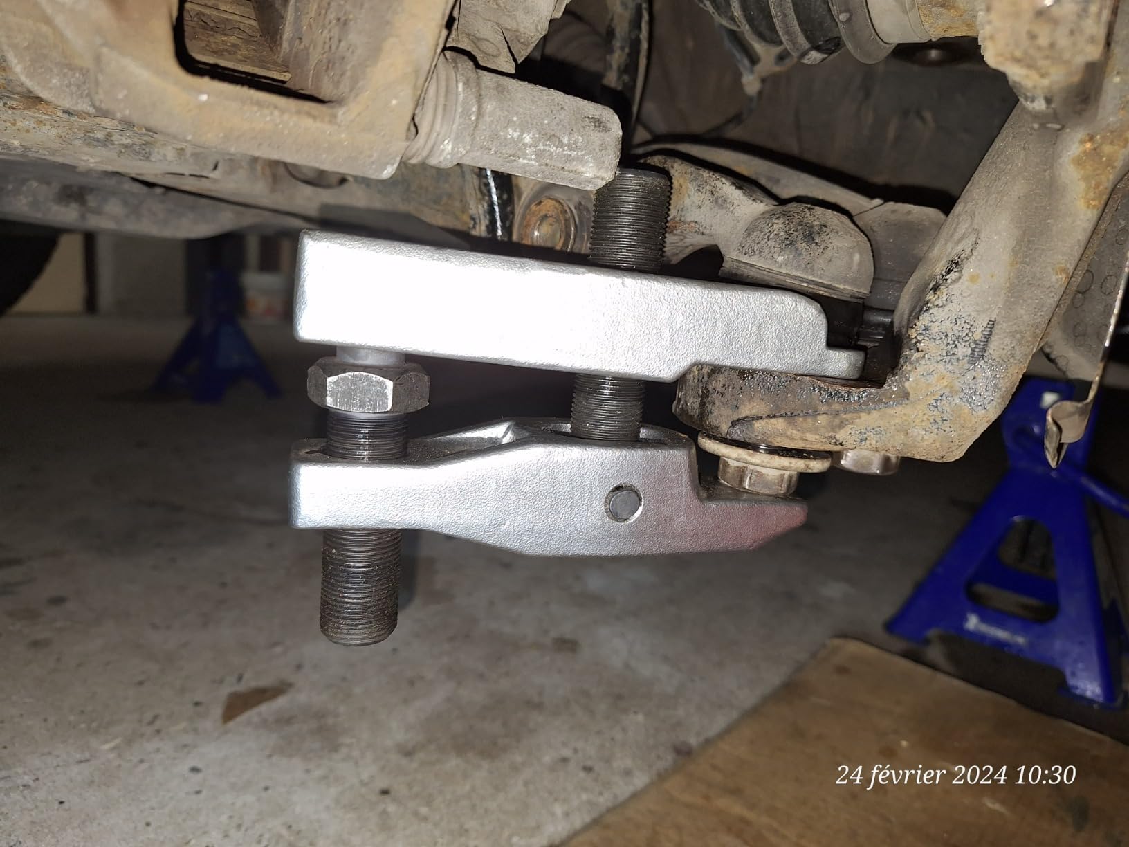 KS Tools 450.0071 arrache-rotule PL clé 30 H80 forgé