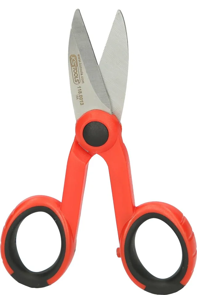 KS Tools 118.0013 ciseaux atelier universels 143 mm inox