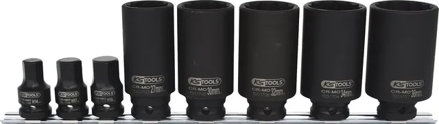 KS Tools 150.1750 douilles à choc cardan 8 pièces