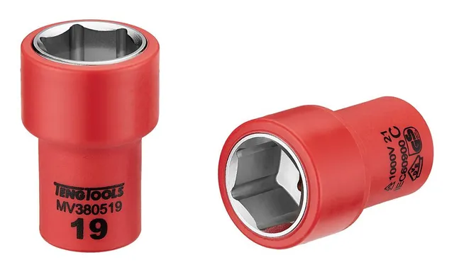Teng Tools Douille Isolée 3/8 19 mm 1000V