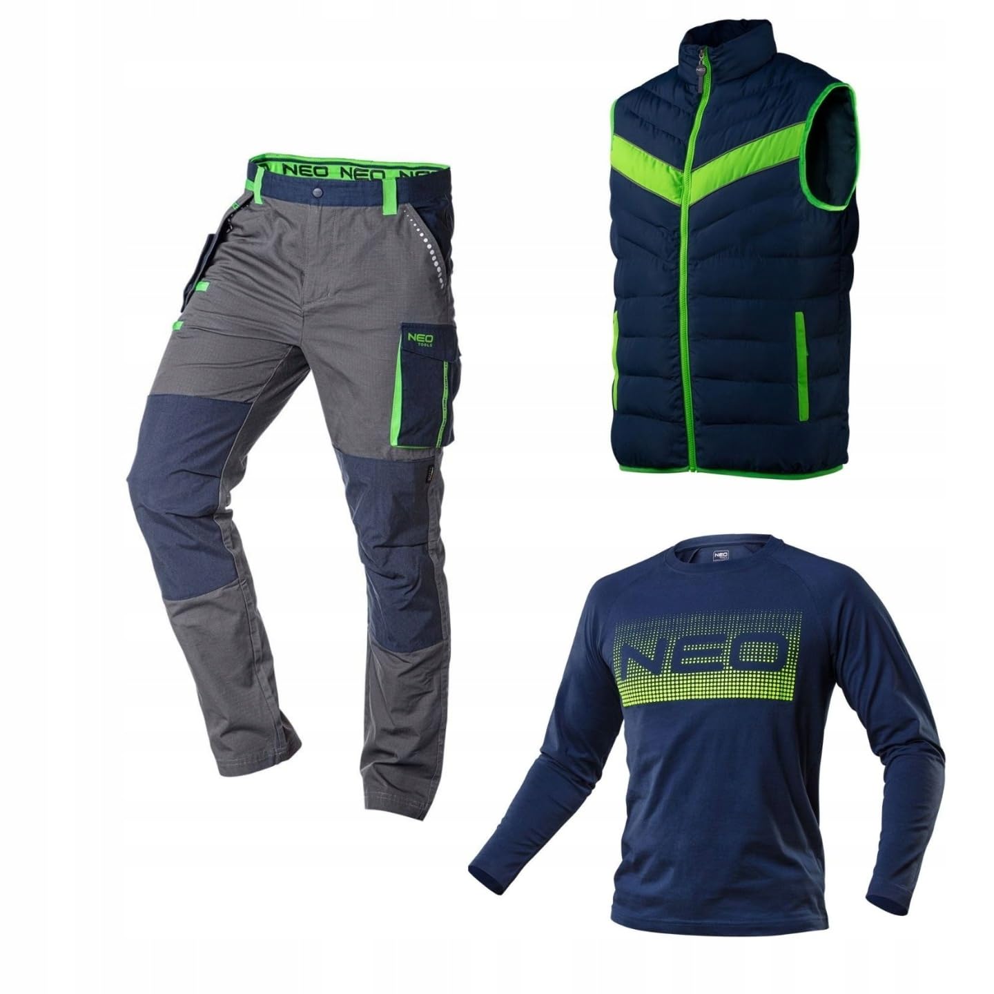 NEO Tools t-shirt manches longues homme 3XL coton