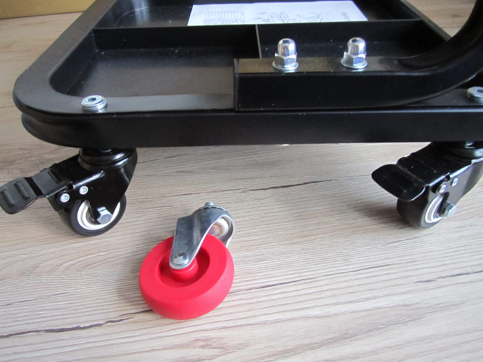 KS Tools 500.8020 Tabouret d'atelier à roulettes avec plateau