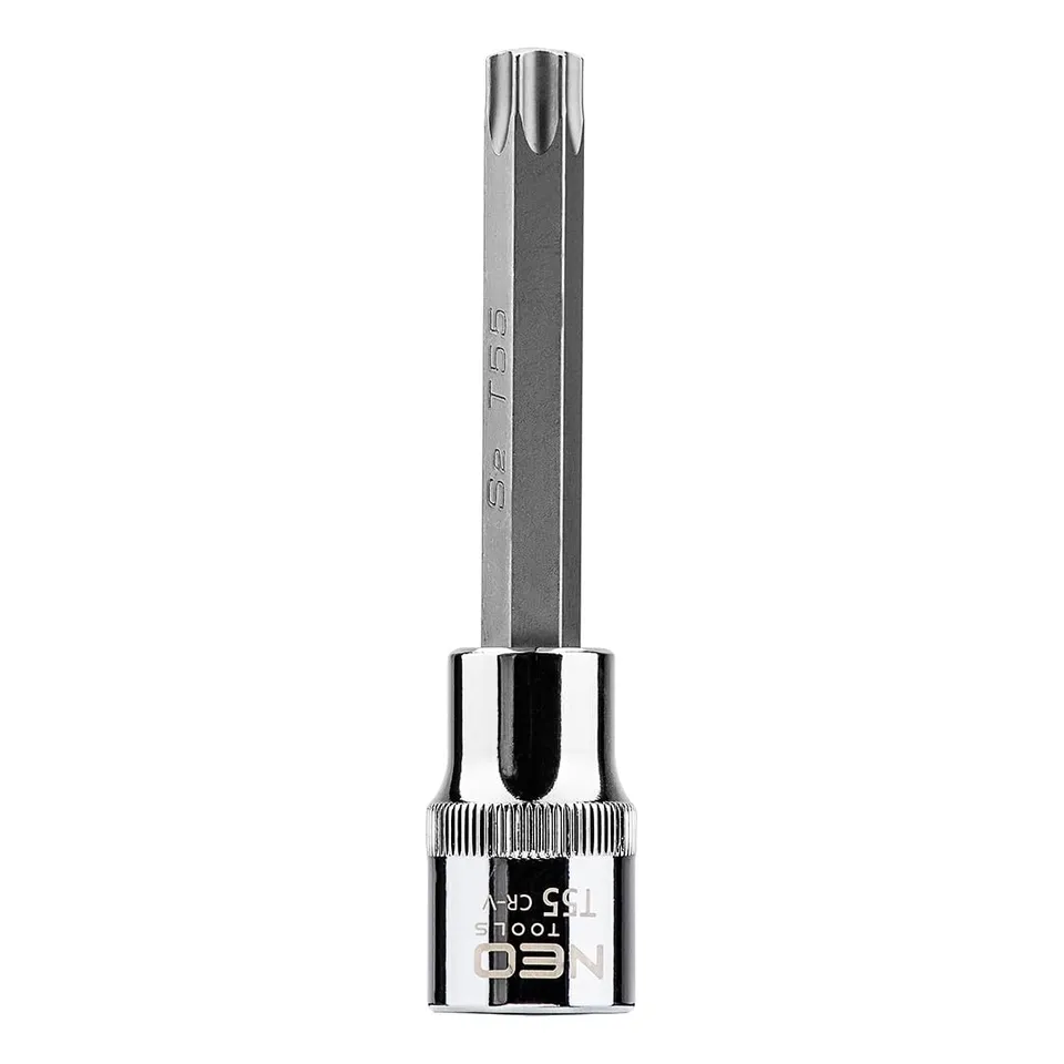 NEO TOOLS 08-767 douille Torx T55 1/2" 100 mm longue