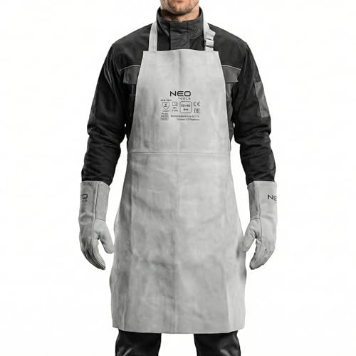 NEO TOOLS tablier de soudure cuir 60x90 cm