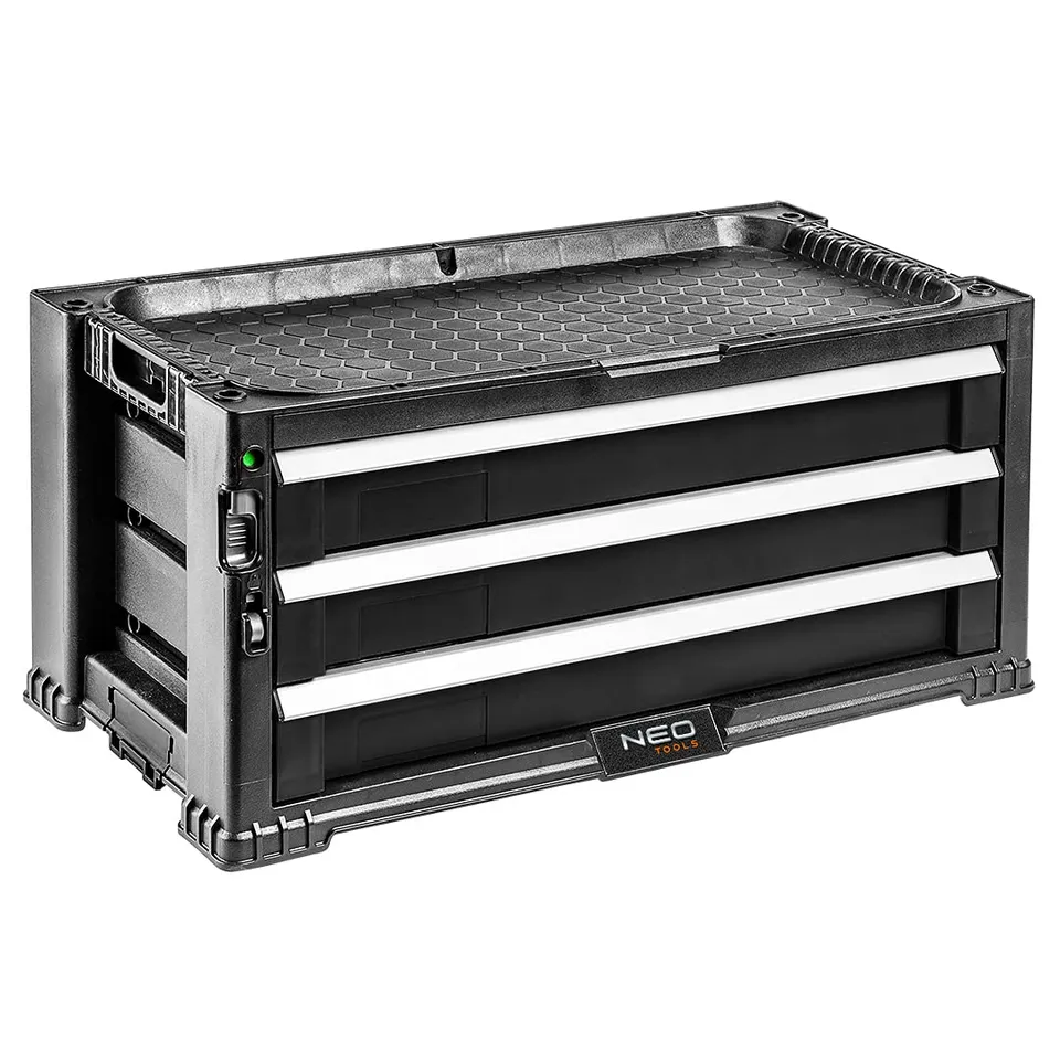 NEO TOOLS Servante atelier 3 tiroirs verrouillable
