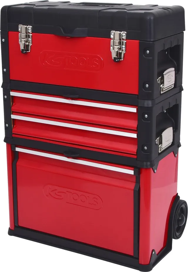 KS Tools 850.0340 servante atelier mobile bi-matière 75 kg