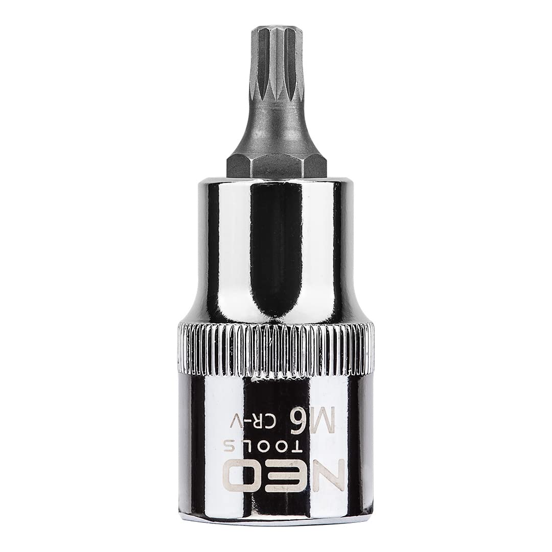 NEO TOOLS 08-731 douille spline M6 1/2" 55 mm