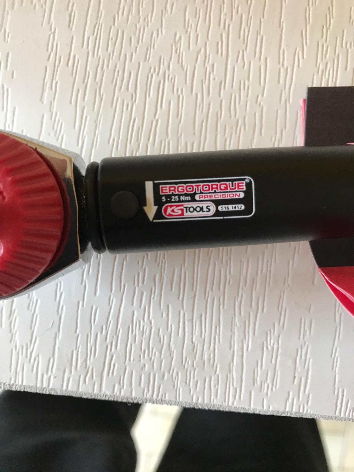 KS Tools 516.1442 ERGOTORQUEprecision Clé dynamométrique 1/4" 5-25 Nm