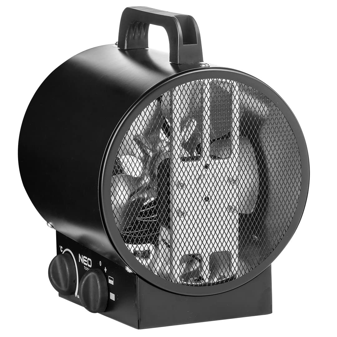 NEO TOOLS chauffage industriel inox 2 kW acier électrique