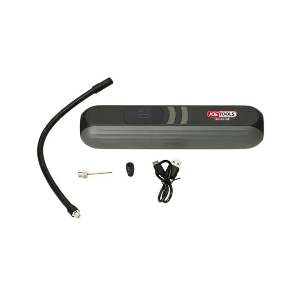 KS Tools 165.0815F mini compresseur portable pneu