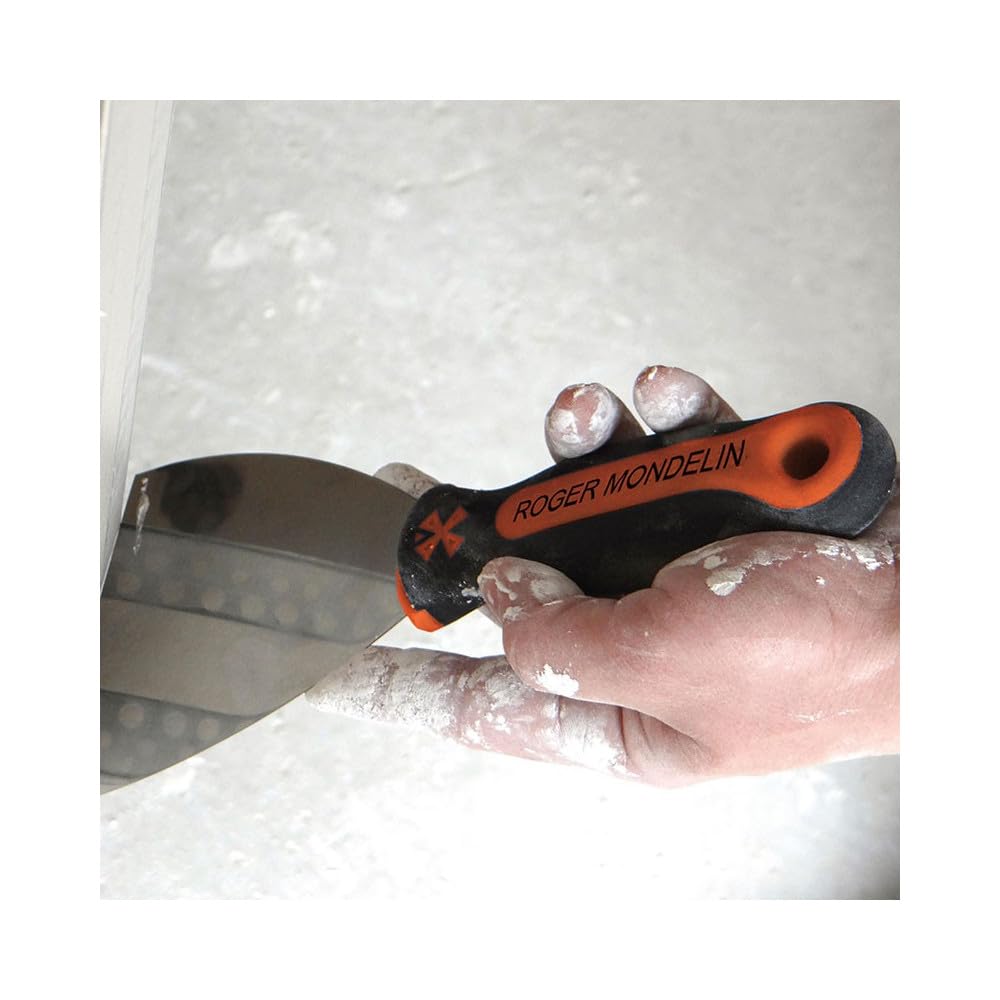 Mondelin couteau américain 127 mm inox rigide