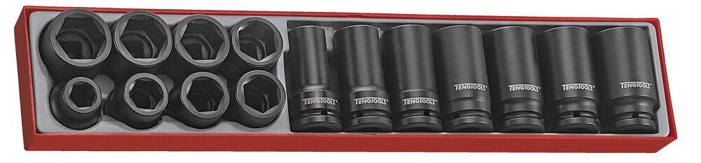 Teng Tools TTX4 coffret douilles à choc 3/4" 15 pièces