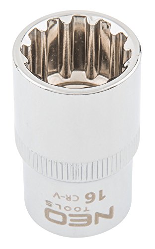 NEO TOOLS 08-588 douille 1/2" 16 mm spline