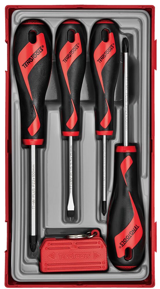 Teng Tools TT905N jeu tournevis 5 pièces magnétique