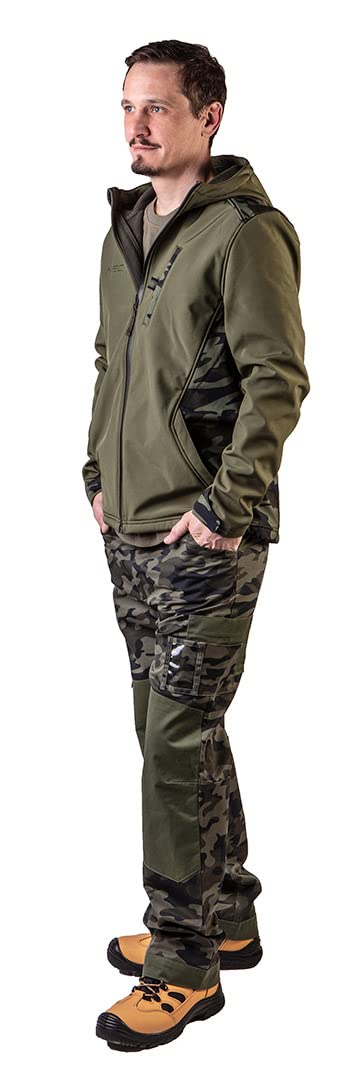 NEO TOOLS X pantalon travail homme vert foncé