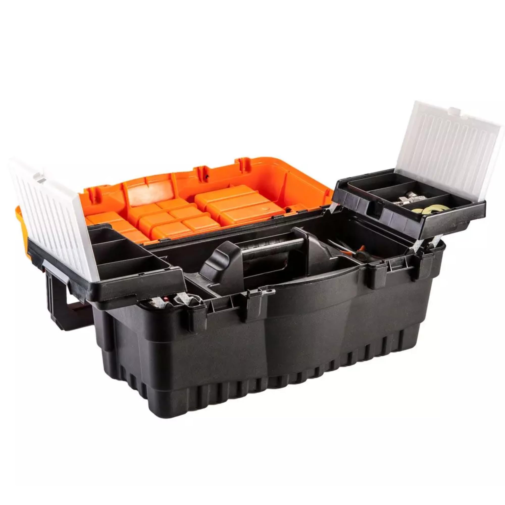 NEO TOOLS 84-105 boîte à outils orange noir 547 mm poignée