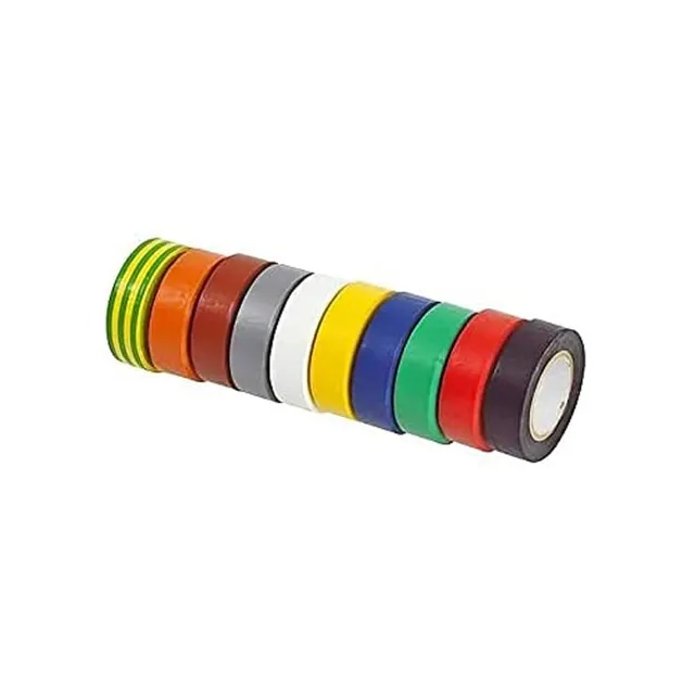 KS Tools 141.6010 rubans isolation PVC multicolore 10 pcs