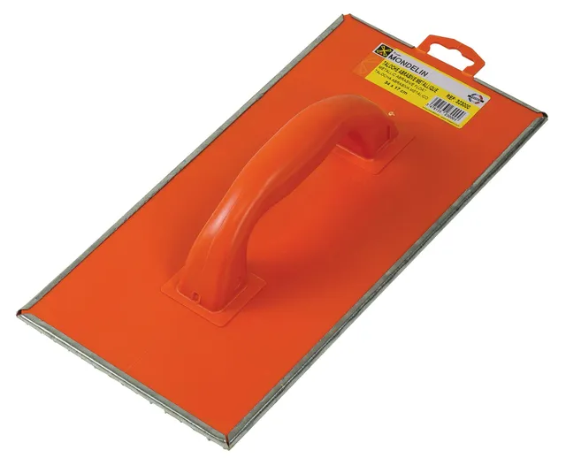 Mondelin Taloche Abrasive Métal 34x17 cm Béton Cellulaire