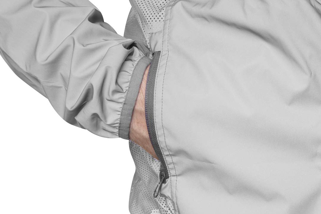 NEO TOOLS veste coupe-vent running réfléchissante XL capuche