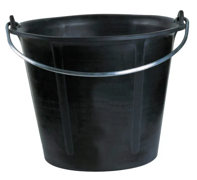 Mondelin seau Prochok 12 L noir maçon chantier