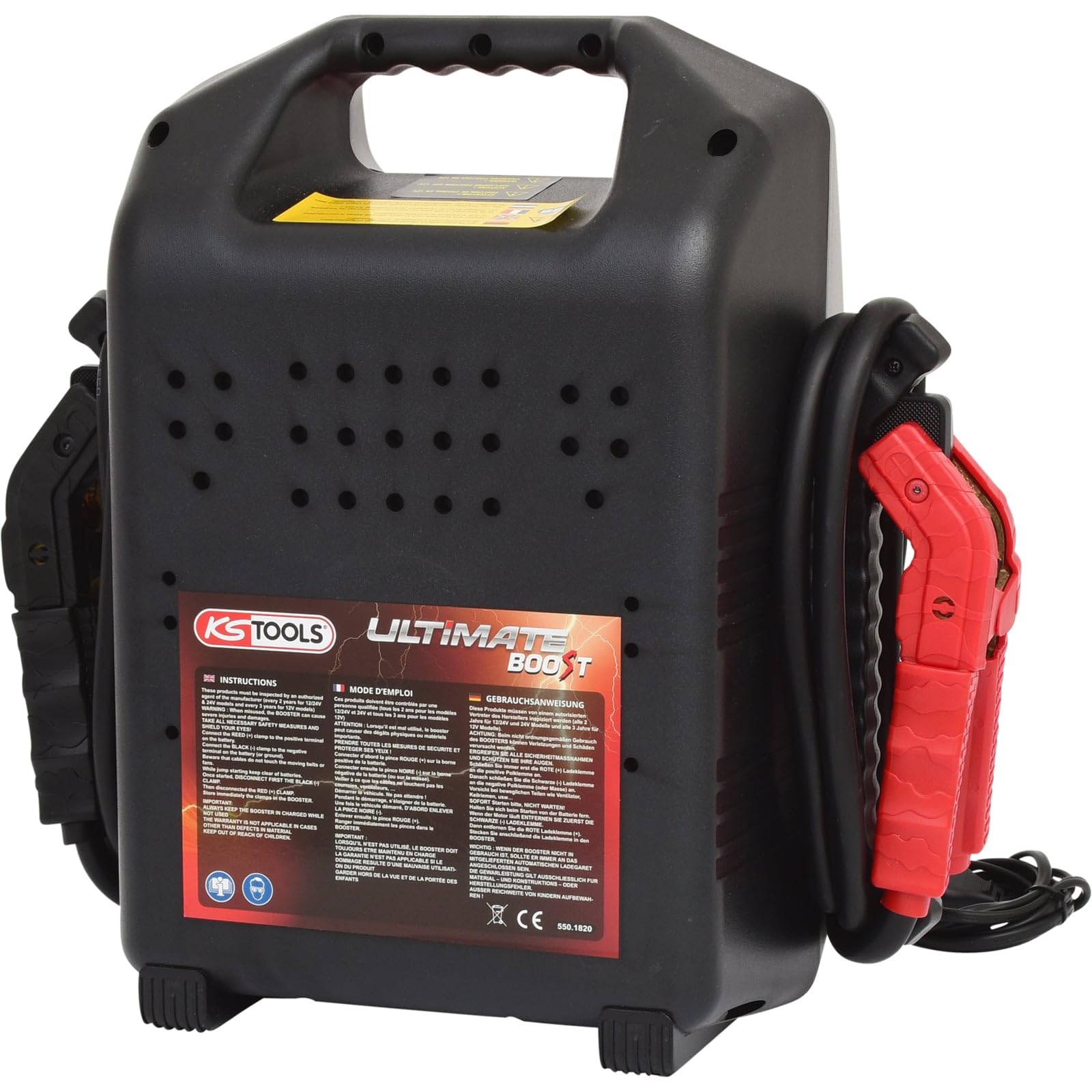 KS Tools 550.1820 booster batterie 12V/24V 5000A/2500A plomb