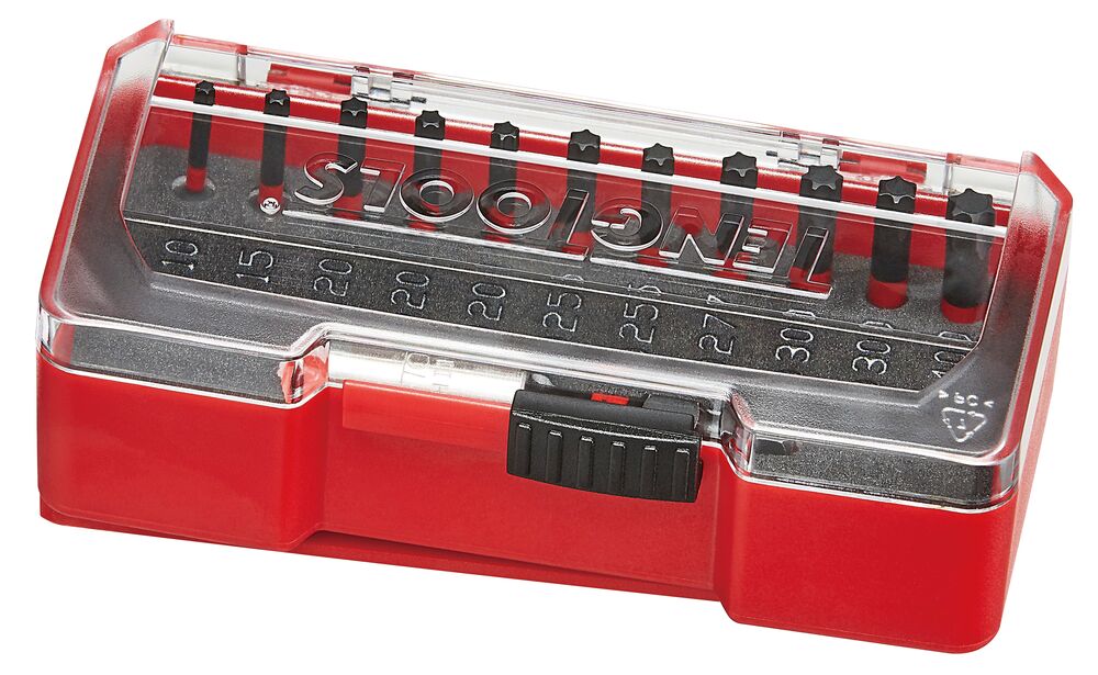 Teng Tools TJ coffret embouts Torx à choc 12 pièces