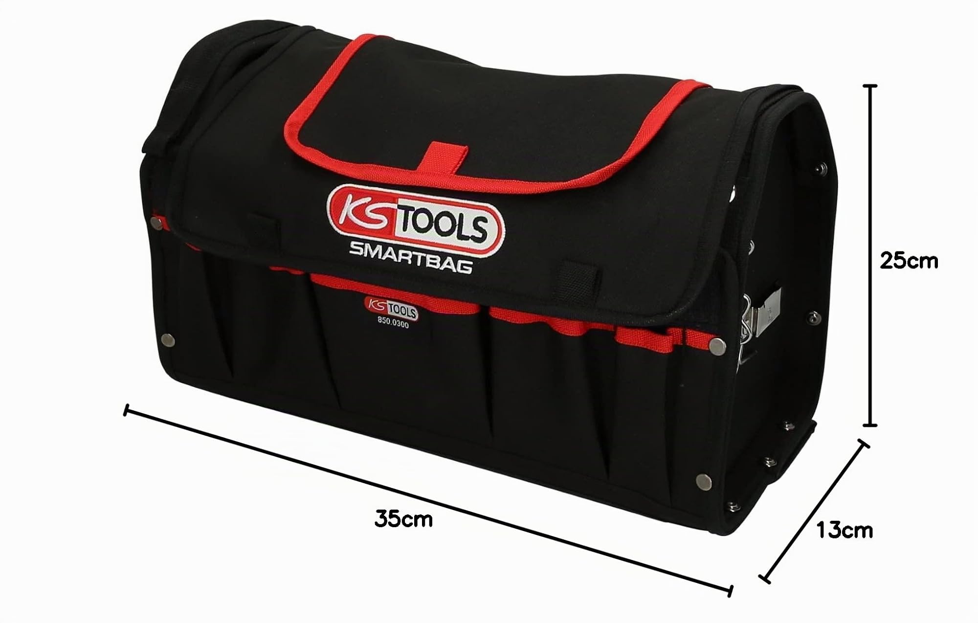 KS Tools 850.0300 sac bandoulière SMARTBAG 19 L vide