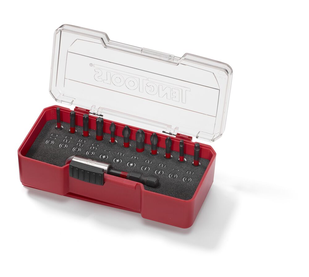 Teng Tools coffret embouts choc construction 12 pièces clip